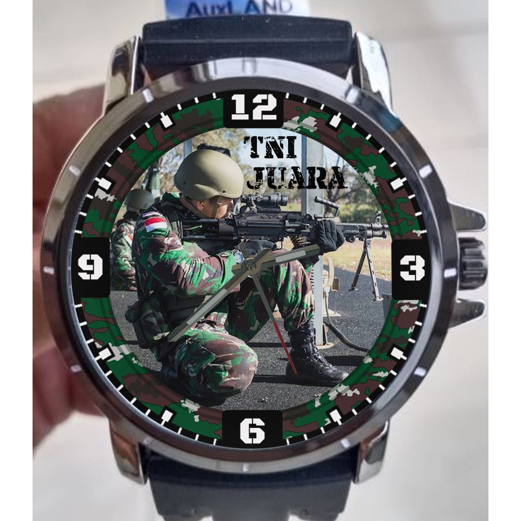 Jam Tangan Keren Terbaru Custom TNI Juara