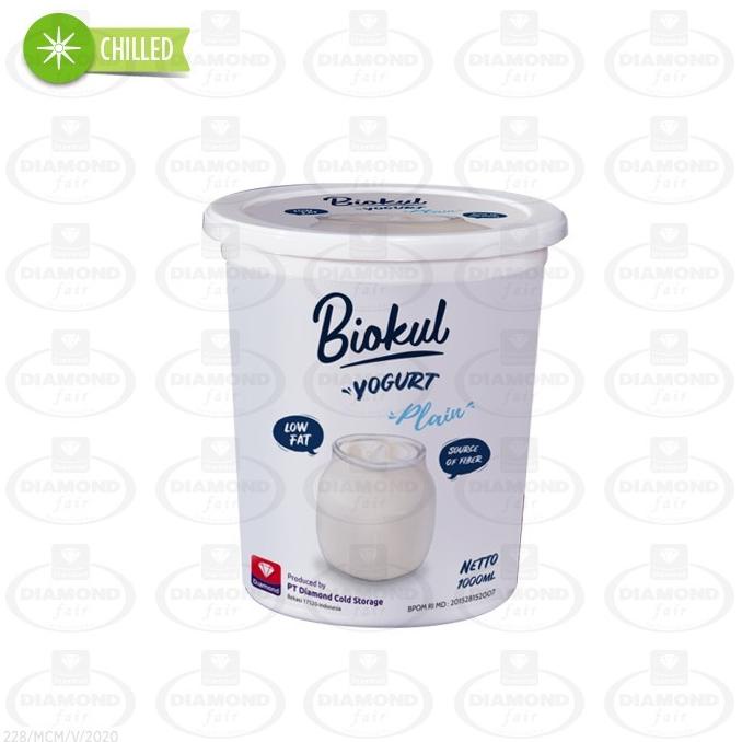 

(BISA COD) BIOKUL STIRRED YOGURT PLAIN 1000 ML FREE ONGKIR Kode 385