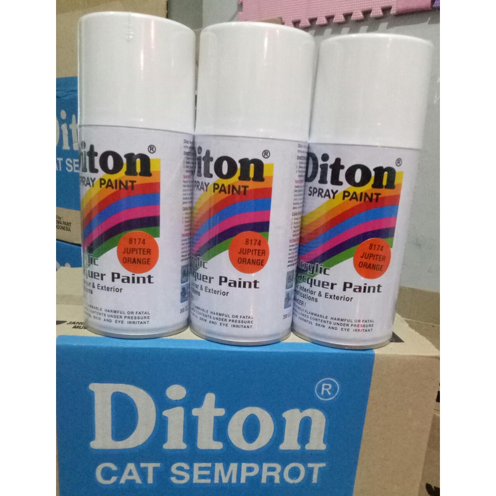 cat semprot pilok pilox diton jupiter orange 8174 300cc orange yamaha orange jupiter