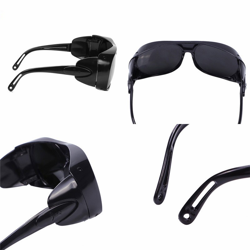 Working Anti-glare Transparent Welding Goggles / Wind Protection Safety Eye Protector / Welding Glasses With Work Protection / Wind-proof Sand-proof Protective Glasses For Riding