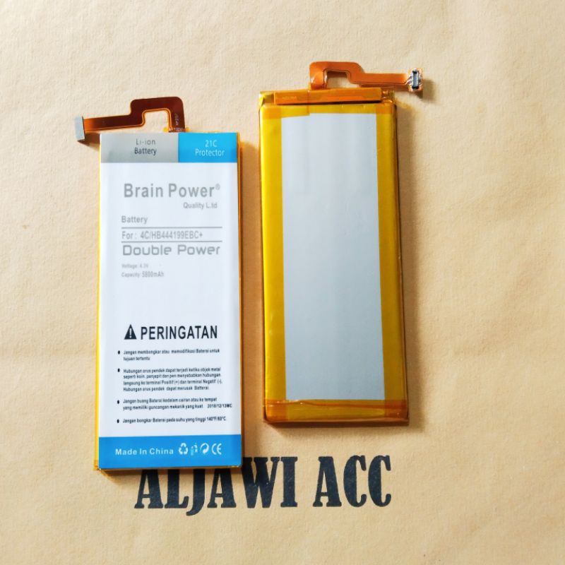 Baterai batre batere batrey Huawei Honor 4C CHM-U01 HB444199EBC+ Double Power Battery