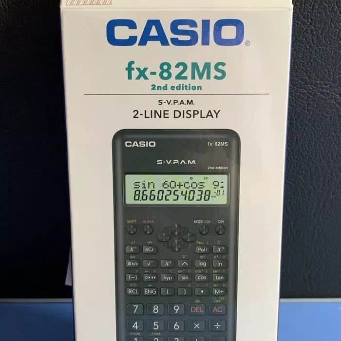 

ags-166 Kalkulator Scientific CASIO FX-82 MS - / Ilmiah Sekolah