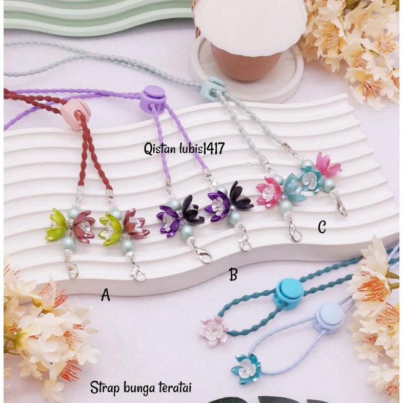 Strap bunga teratai