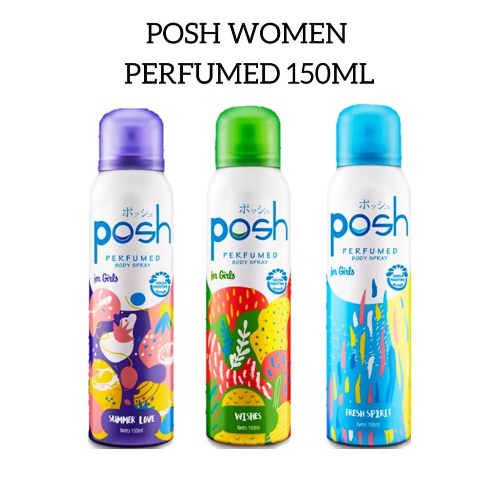 POSH MEN / Women Girls Body Spray Perfumed Cologne 150ml 150 ml / Deodorant Roll On 50ml 50 ml