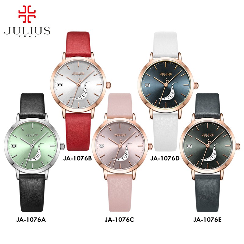 Julius JA-1076 / JA1076 Jam Tangan Wanita Korea Original Cantik dan Stylish