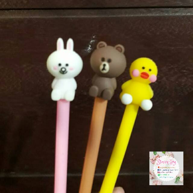 

Line brown puplen gel 0.5