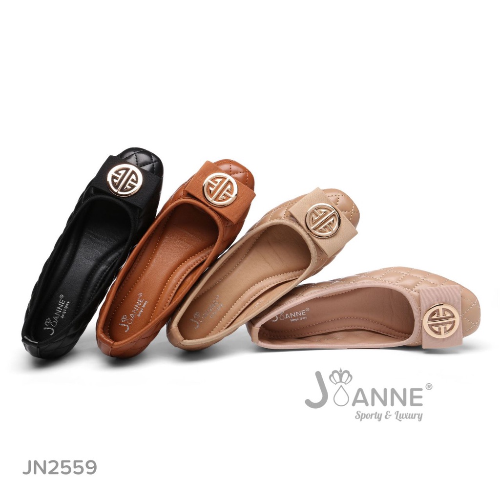 JOANNE Sepatu Wanita Wedges Shoes  #JN2559 ORIGINAL