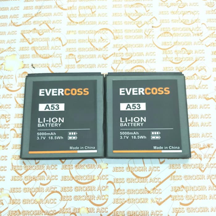 Baterai Battery Batre Double Power Evercoss Evercross Cross A53 A53*