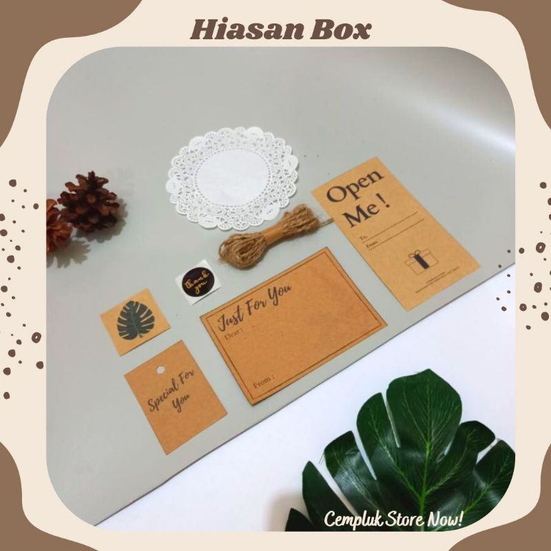 

HIASAN BOX HAMPERS / PRINTILAN BOX HAMPERS (TANPA BOX HANYA HIASAN)