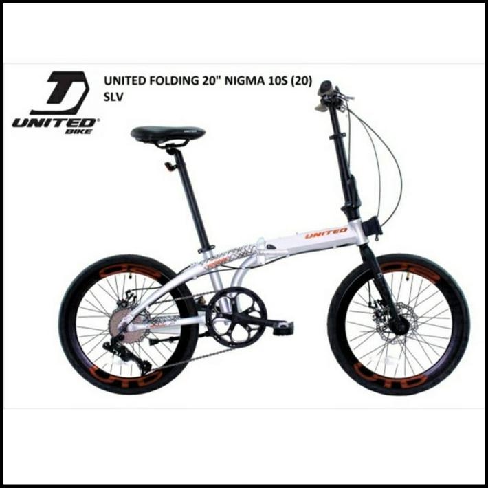 Sepeda Lipat / Folding Bike 20 United Nigma 10 S