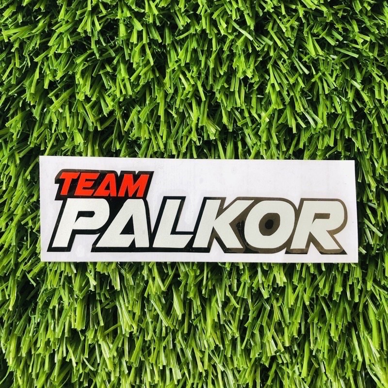 Stiker Sticker Cutting Team Palkor