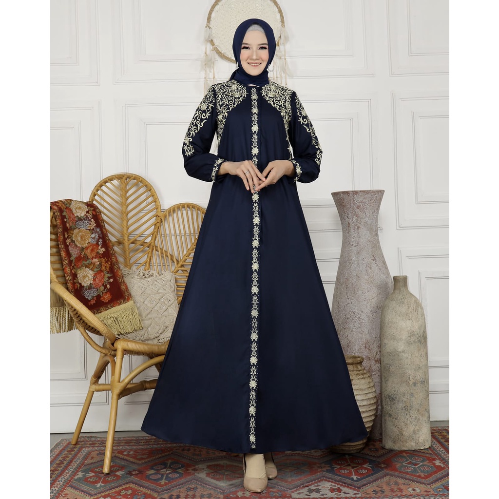 WILI MUSLIM / GAMIS MADINA DAYANA PREMIUM TOYOBO TERBARU 2022 / BAHAN KATUN MADINA TOYOBO / GAMIS BO