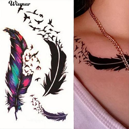 Paling Keren 29 Desain Tato Bulu  Burung Gambar Tato  Keren