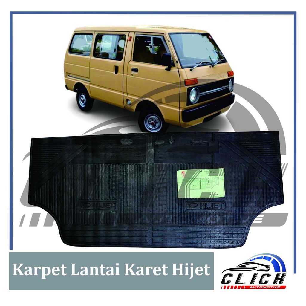 Karpet Lantai Karet Mobil Hijet 1000 Depan