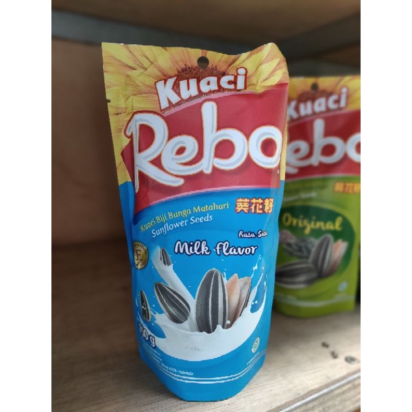 Kwaci Rebo 150 Gr ( 4 Varian Rasa )