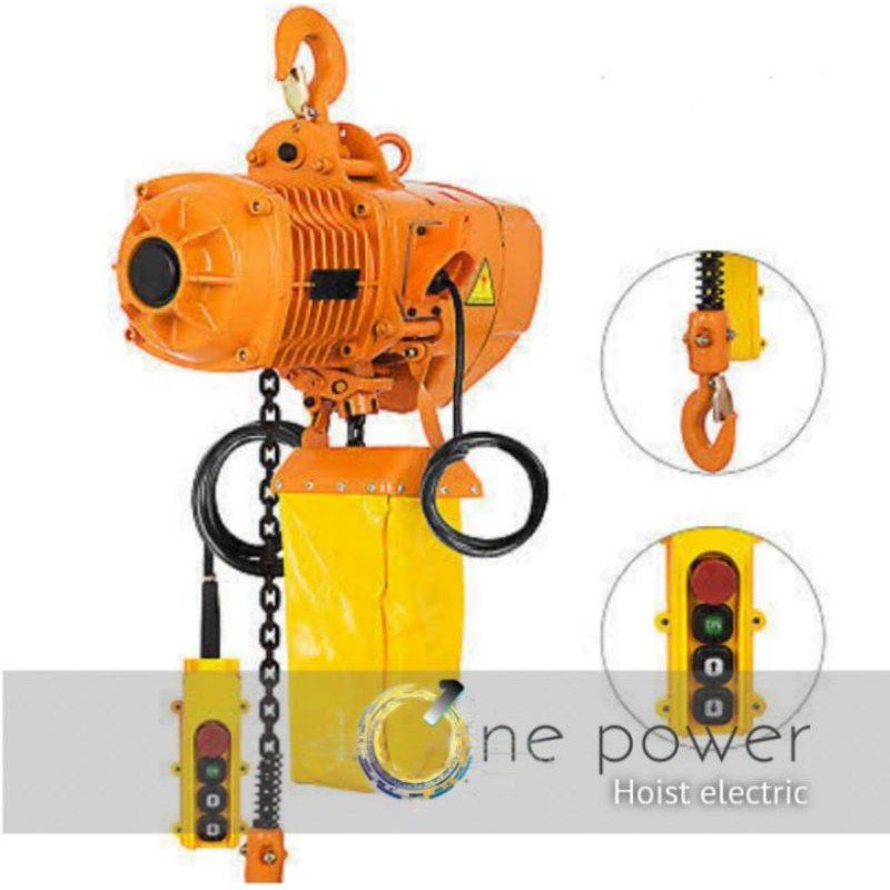 Electric elektrik hoist 1 Ton alat lift angkut barang 1 phase JAPAN