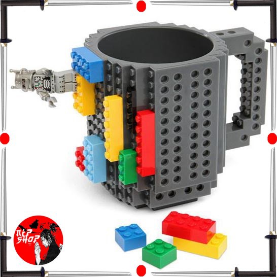 Gelas Mug Lego Build on Brick