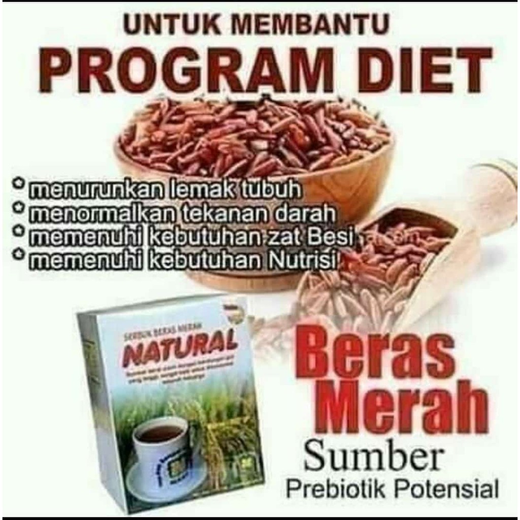 

SERBUK BERAS MERAH NATURAL