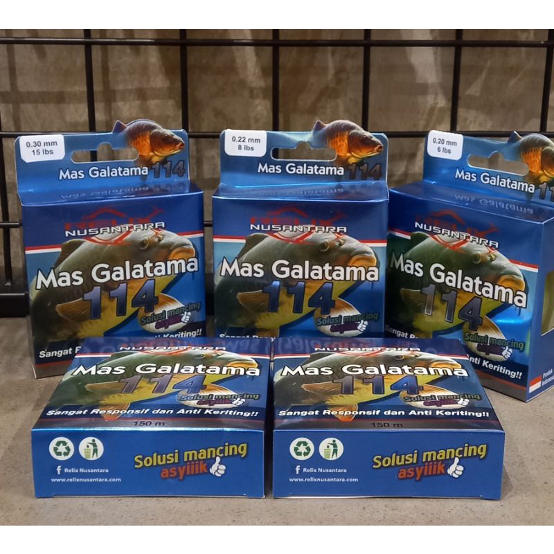 Relix Nusantara Mas Galatama 114 | 0,25 mm | 10 lb