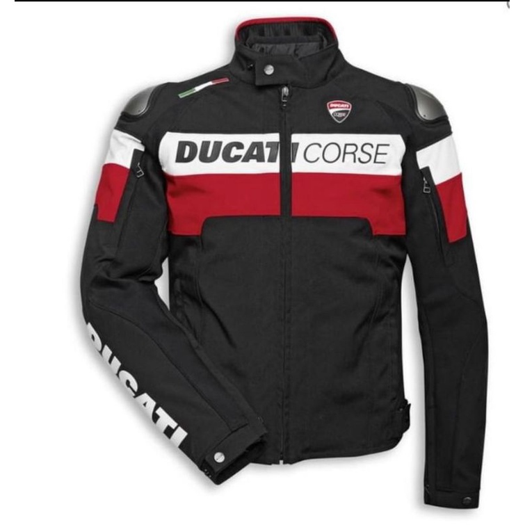 jaket kulit motor ducati asli domba garut super bahan tebal anti sobek kualitas premium