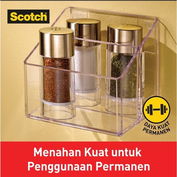 

PEREKAT-PENGIKAT- 3M SCOTCH DOUBLE TAPE VHB MOUNTING TRANSPARANT BENING 4010C -PENGIKAT-PEREKAT.