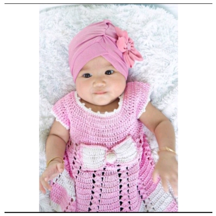 TURBAN ANAK BAYI MILEA (1 BULAN - 2 TAHUN ) / CIPUT ANAK KEKINIAN