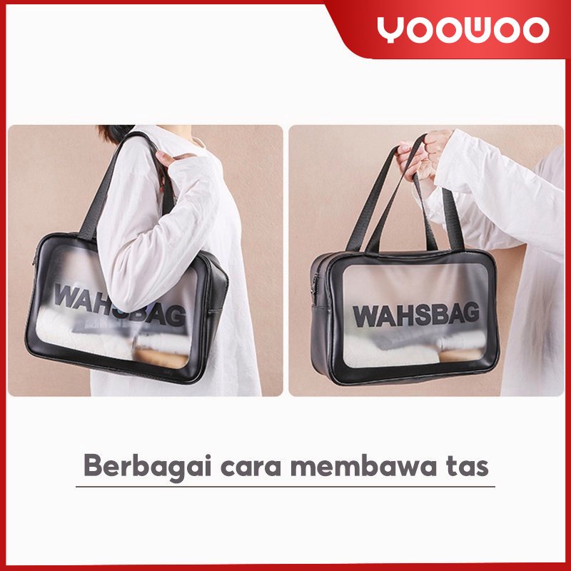 Tas Kosmetik Portable / Tas Peralatan Mandi / Pouch Organizer Tas Travel