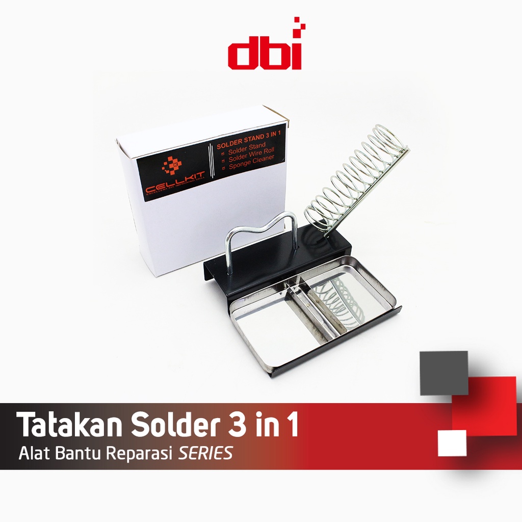 Dudukan Solder Tatakan Solder Spiral CELLKIT