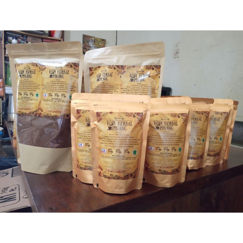 

Kopi HERBAL PINANG - Kopi Lampung 200 gr