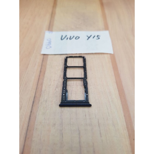 SIM TRAY SLOT TEMPAT KARTU SIM CARD HP VIVO Y15