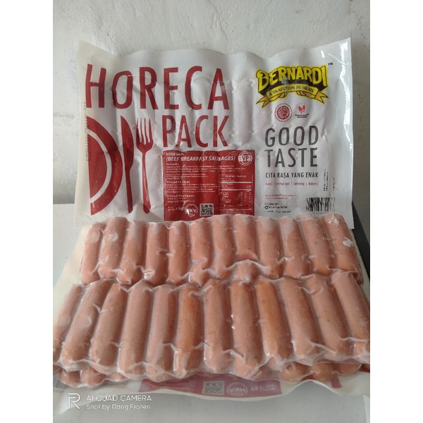 Sosis Horeca Bernadi Beef Breakfast Sausages 1kg