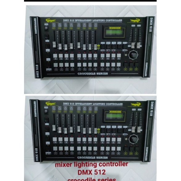 mixer dmx controler lampu panggung, crocodile series