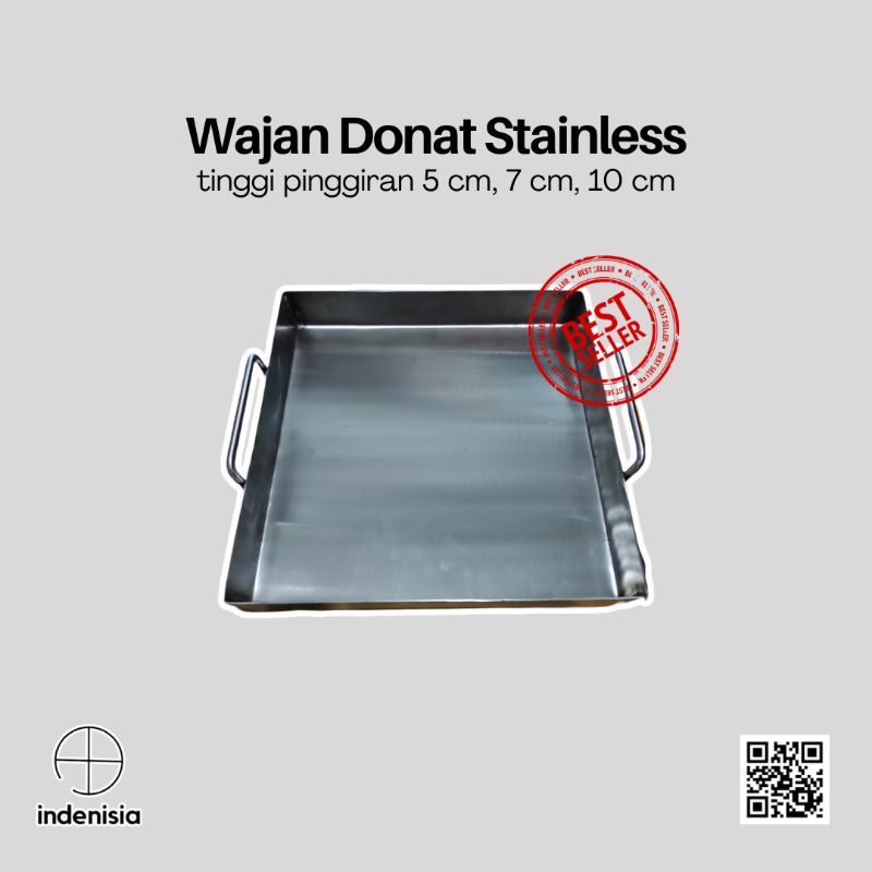 [STAINLESS] WAJAN DONAT  / WAJAN KENTANG / WAJAN KOTAK / Deep Fryer / WAJAN GORENG DONAT / WAJAN DON