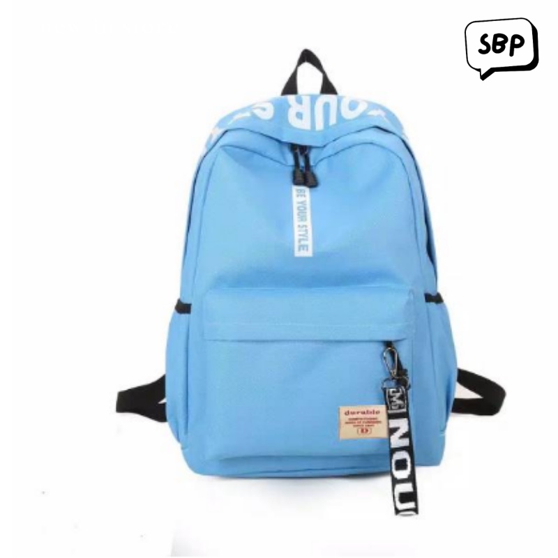 COD TAS BE YOUR STYLE BYS - Tas Ransel Backpack Korea Ransel Sekolah SWAG SBP