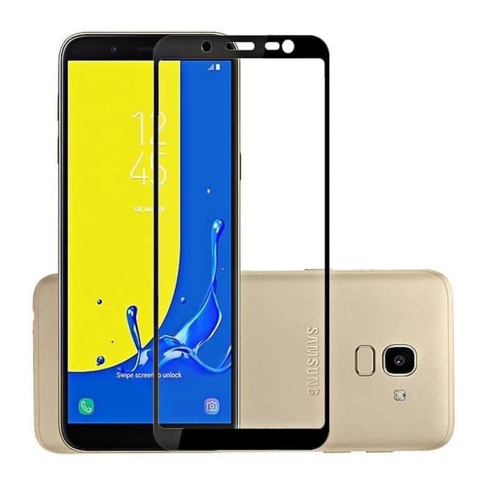 TEMPERED GLASS FULL HD SAMSUNG GALAXY J6 2018 ANTI GORES KACA FULL HD