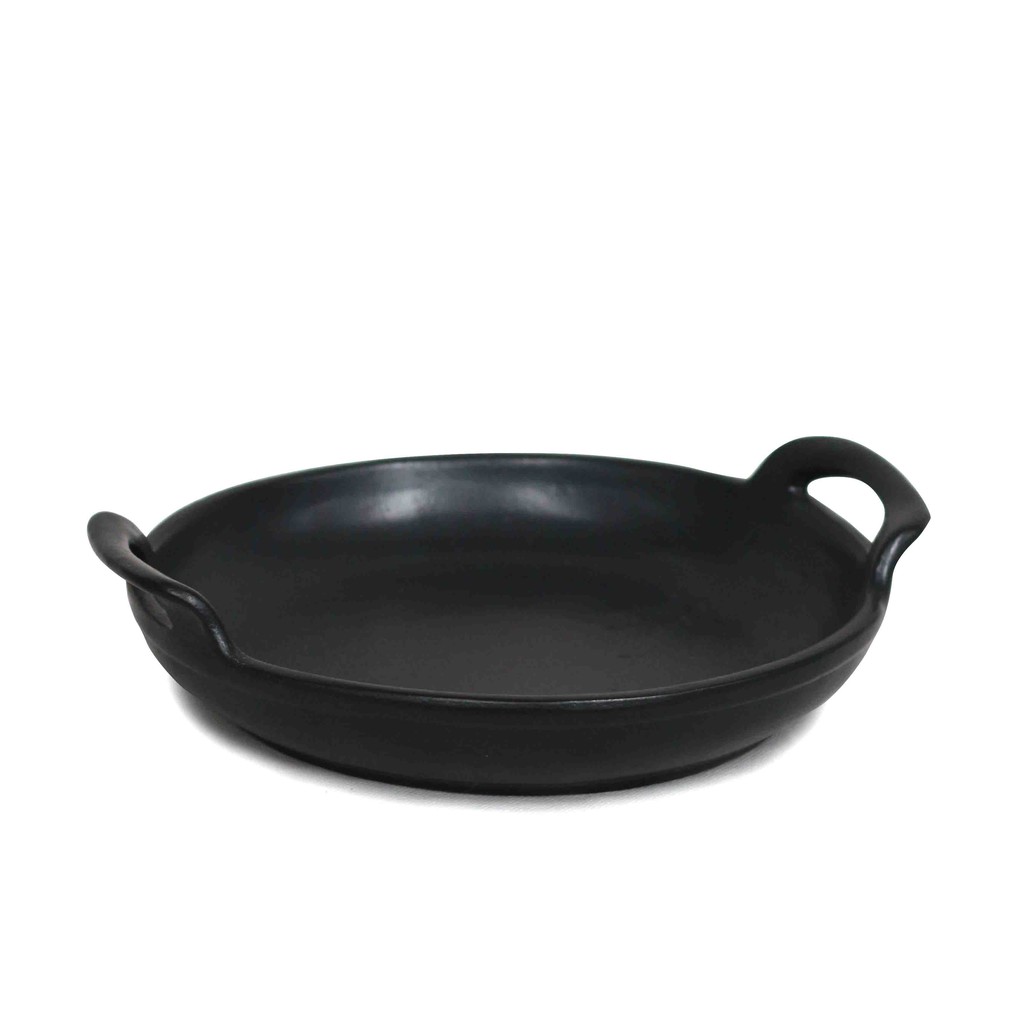 PIRING KERAMIK POLOS HITAM 20 PAN PLATE BLACK DOFF PIRING KERAMIK POLOS HITAM 20 PAN PLATE BLACK DOFF