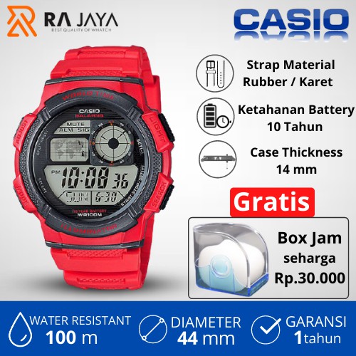 CASIO Jam Tangan Casio General Digital AE-1000W-4AVDF / AE1000W / AE1000W4A