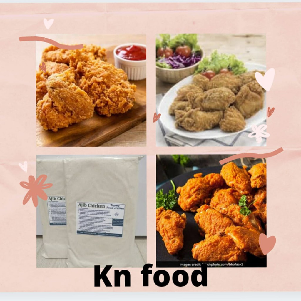 

Tepung Fried Chicken SIAP PAKAI - 1kg / Tepung Kentuky Ayam chicken / Batter Breader