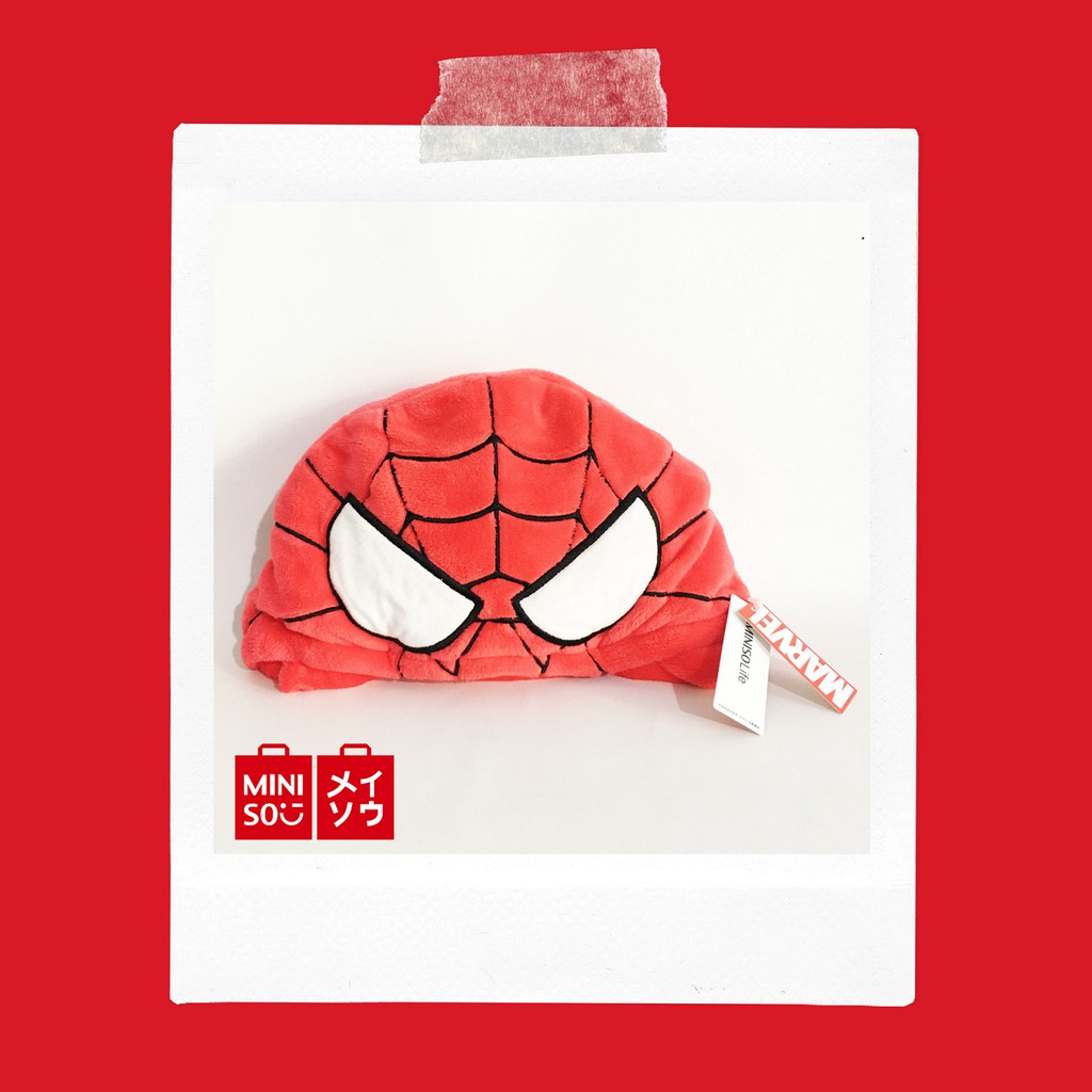 MINISO x MARVEL Selimut Homeliving Motif Spiderman