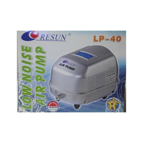 RESUN LP-40 / pompa udara / gelembung / air pump / 35 watt / 12 x out put / kolam ikan koi