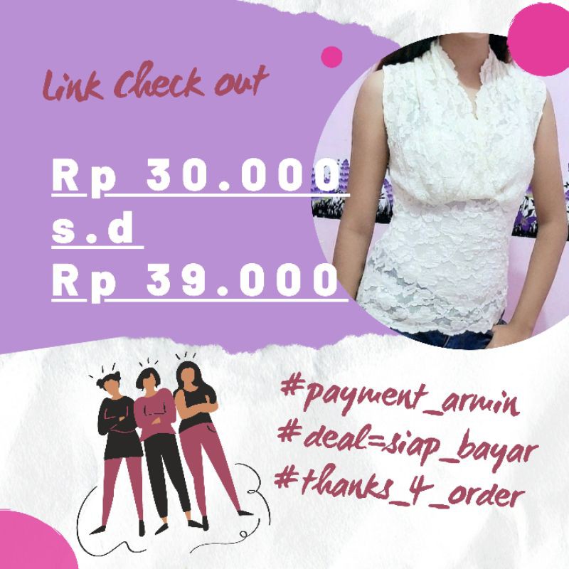 Payment Armin Rp 30.000 - Rp 39.000