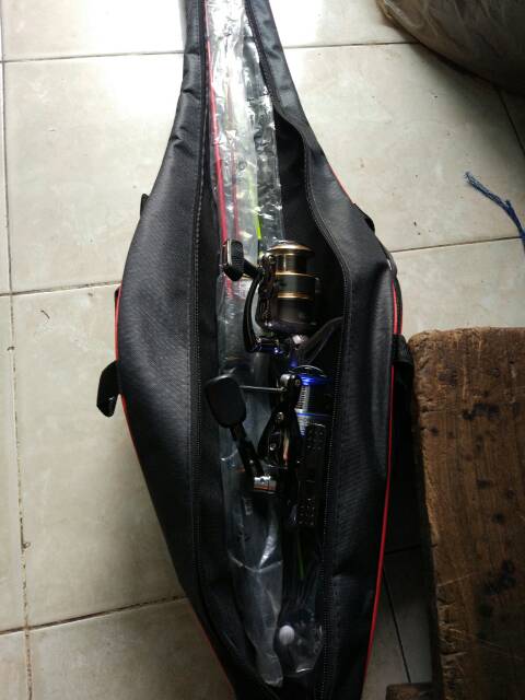 Tas pancing Shimano single kain 100