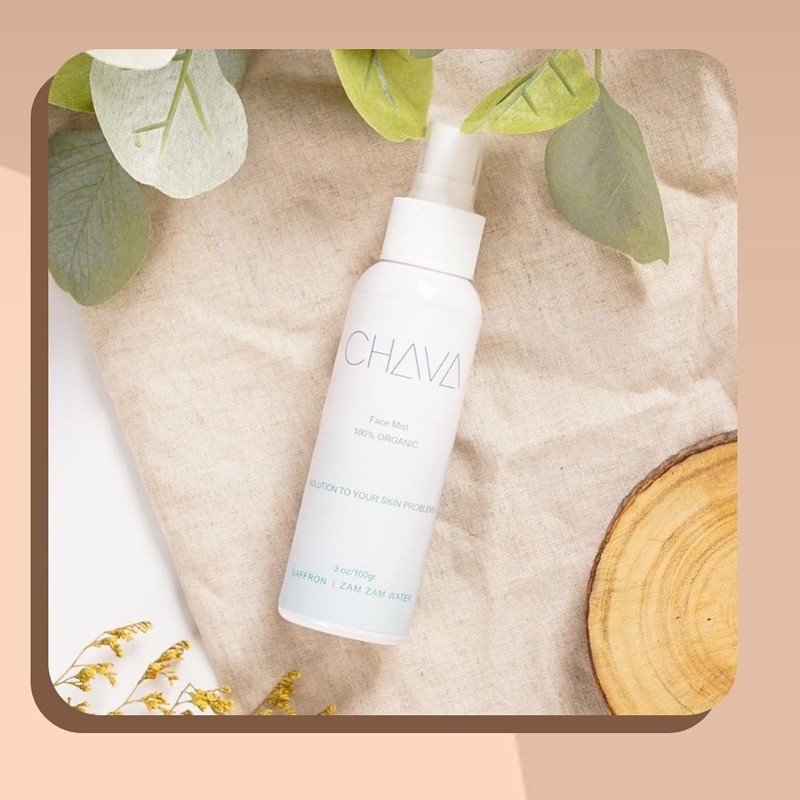 FACE MIST CHAVA SAFFRON ORIGINAL TERLARIS by Chaiza Official