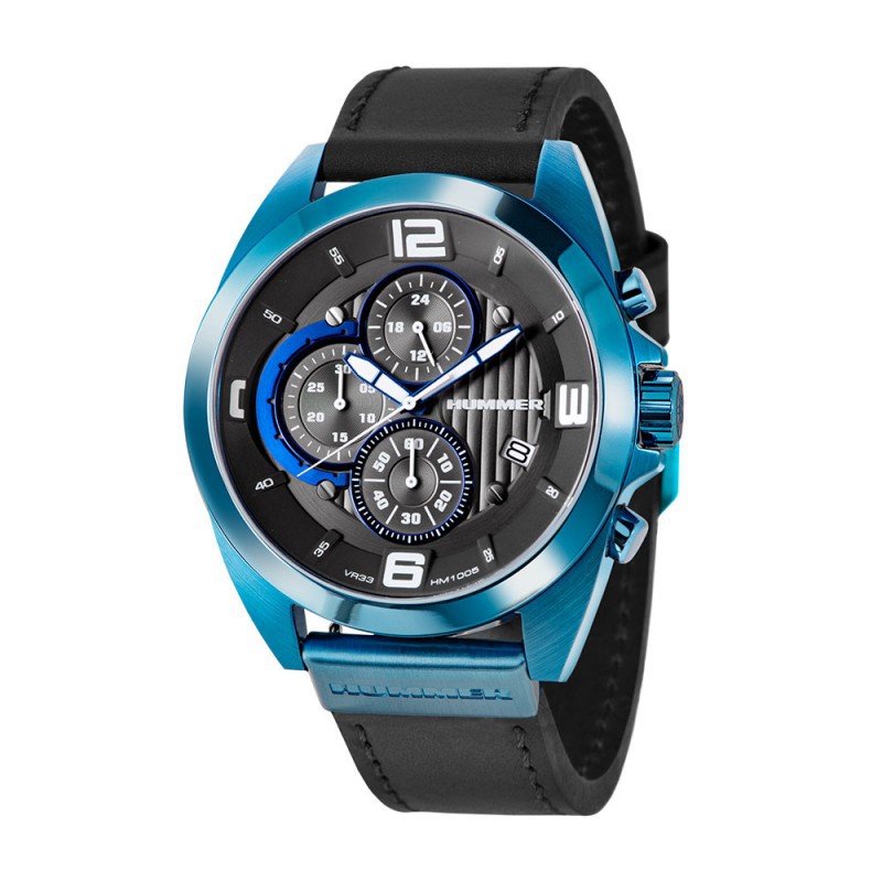 HUMMER HM1005-1845C Jam Tangan Pria - BLACK BLUE