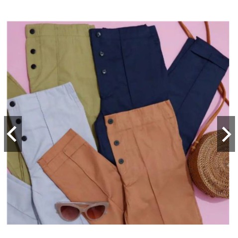 Fifi fashion Celana Ebilla New Stuff Chinos Double Button