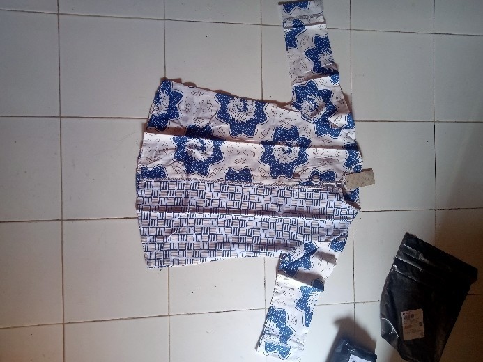 Tey-17 Batik Wanita Asj Sa Hrb026 Kenongo Kemeja Tosca Pendek