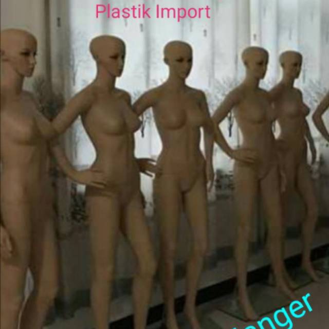 Manekin Full body cewek plastik Import