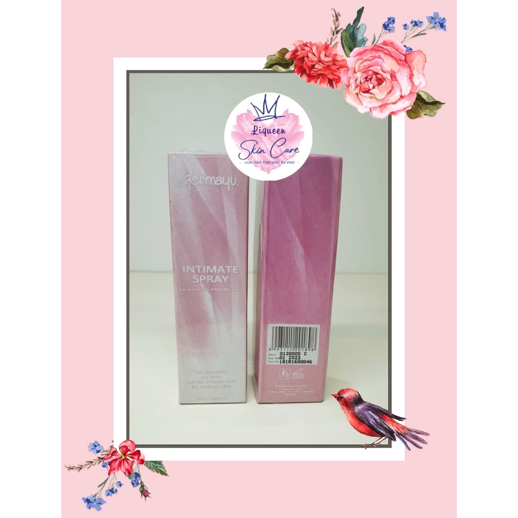 DERMAYU INTIMATE SPRAY (KEWANITAAN) BPOM