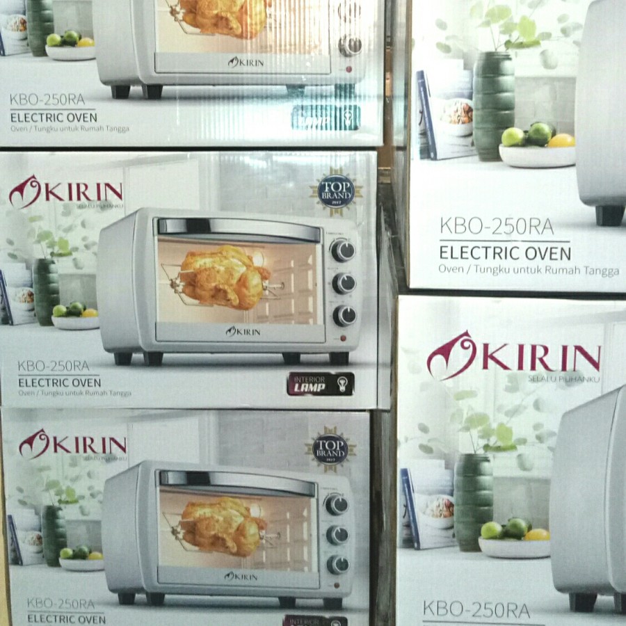 KIRIN KBO 250 RA - Oven Listrik 25 Liter / Electric Oven 25 Liter with Lamp