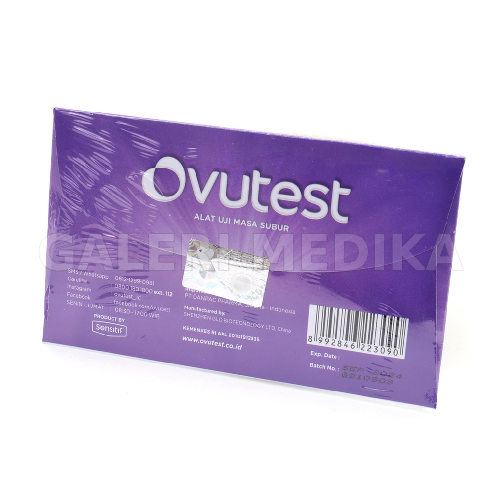 Ovutest Strip Uji Kesuburan - Strip Tes Masa Subur